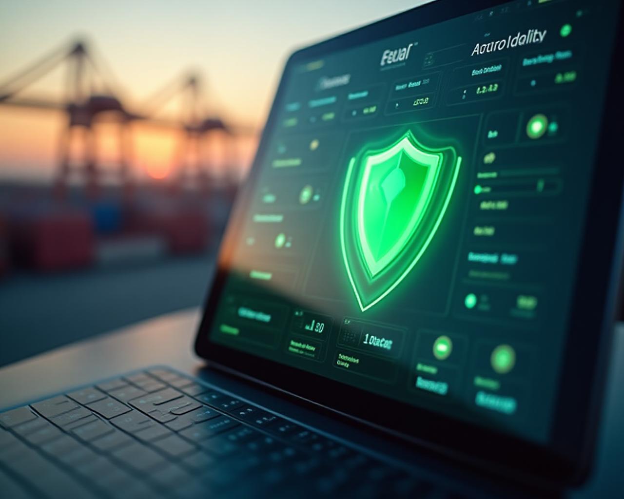 Secure digital logistics data visualization
